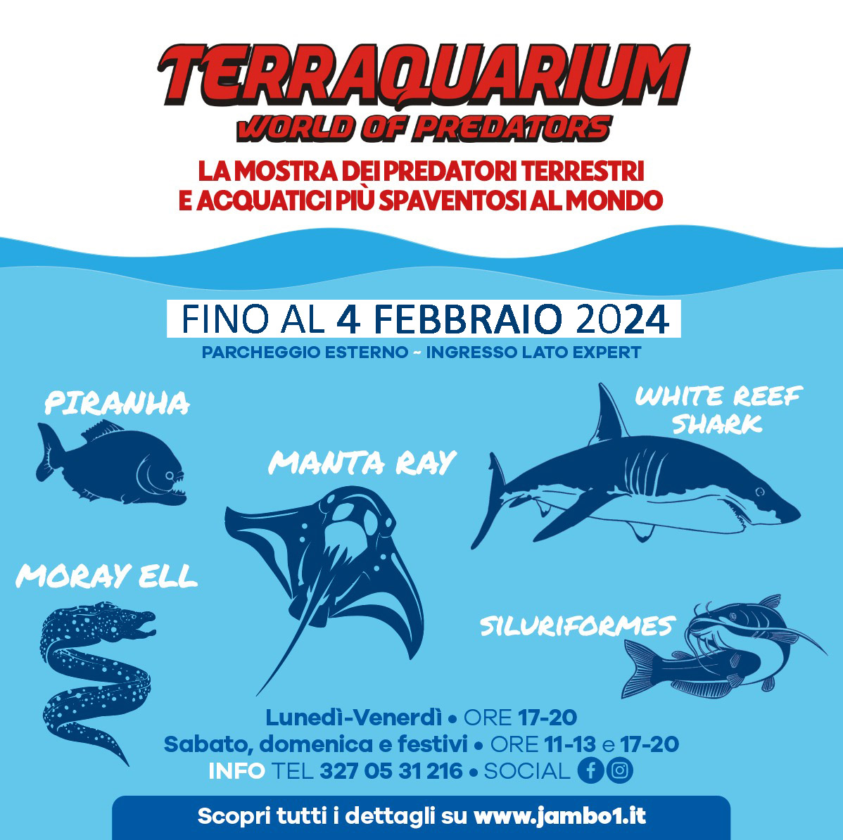 TERRAQUARIUM FINO AL 4 FEBBRAIO