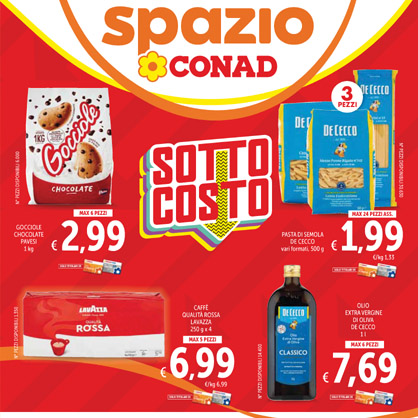 CONAD SOTTOCOSTO dal 1 al 10 Marzo