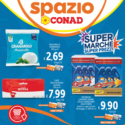 Spazio Conad dal 7 al 20 maggio