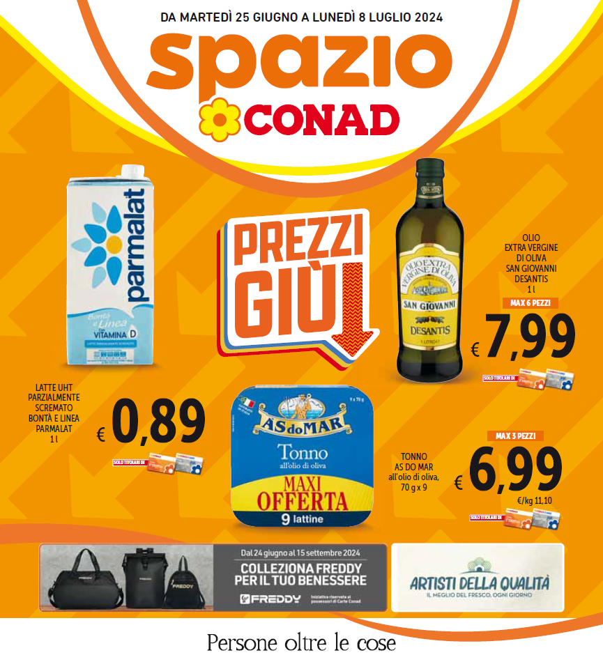 Spazio Conad dal 25 all’ 8 luglio