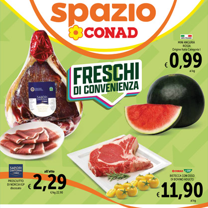 Spazio Conad dal 3 al 17 Giugno